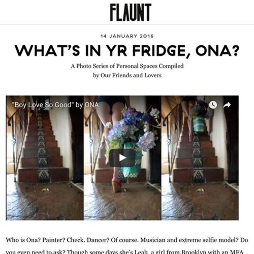 flaunt